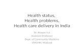 Health care delivery in India