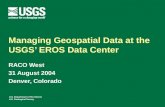 Managing Geospatial Data at the USGS' EROS Data Center Adobe ...