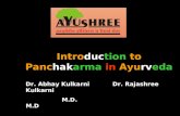 Introduction to panchakarma in ayurveda