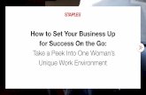 How to Set Your Business Up for Success On the Go: Take a Peek Into One Woman’s Unique Work Environment