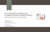 Fall detection pattern and classification in elderly people