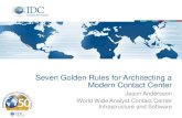Seven Golden Rules for Architecting a Modern Contact Center