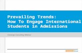 Prevailing Trends: How to Engage International Students throughout the Enrollment Process