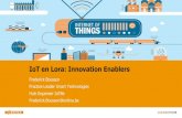 Cc internet of things   LoRa and IoT - Innovation Enablers