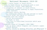 National movement 1919 1939