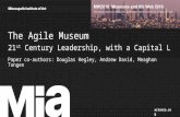 2016 MWXX Innovative Leadership: The Agile Museum