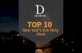 TOP 10  New Year's Eve Party Ideas