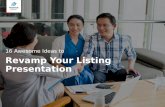 16 Awesome Ideas to Revamp Your Listing Presentation
