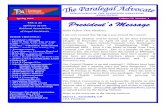 2010-01-Spring-The Paralegal Advocate