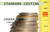 Standard Costing & Variances
