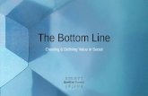 The Bottom Line: Creating and Defining Value in Social