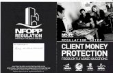 Client Money Protection - FAQ