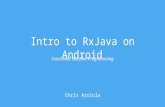 Introduction to RxJava on Android