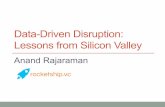 Disrupting with Data: Lessons from Silicon Valley