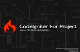 CodeIgniter For Project : Lesson 102 - Docker & CodeIgniter