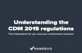 CDM 2015 Regulations for Construction Firms