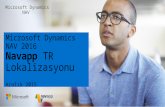 Microsoft Dynamics Nav 2016 Navapp Tr Lokalizasyonu