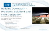 Building Downwash - Problems, Solutions and Next Generation