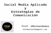 Applied Social Media & Communication Strategy