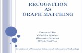 Recognition as Graph Matching