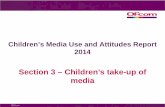 Children’s media use