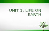 1. life on earth
