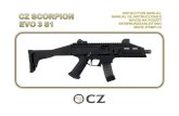 Instruction manual CZ Scorpion Evo 3 S1