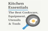 Kitchen Essentials List: 71 of the Best Kitchen Cookware, Utensils, Equipment, Tools, Appliances & More