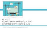 About User-Centered Design and Usability Testing
