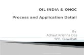 Oil India Process PPT by Achyut Krishna Das