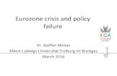 Eurozone crisis and policy failure (Cádiz)