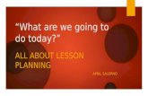 Lesson Planning Tips