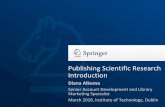 2016 Springer - publishing scientific research - dublin