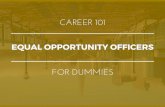 Equal Opportunity Officers for Dummies | What You Need To Know In 15 Slides