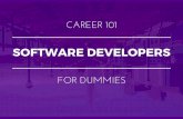 Software Developers for Dummies | What You Need To Know In 15 Slides