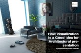 Visualisation is a good idea for architectural presentation