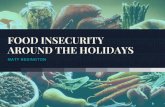Food Insecurity Around the Holidays