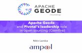 Pivotal's effort on Apache Geode