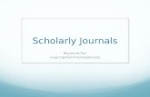 Scholarly Journal