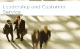 Leadership and customer service slideshare