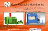 Hydraulic Press Machine by Mask Hydraulic Machineries Ahmedabad