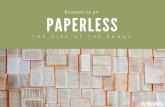 Reason's to go Paperless