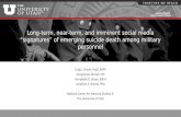 Social media and military suicide