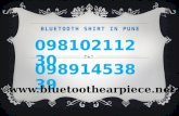 Bluetooth shirt in Pune,09810211230
