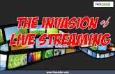 Facebook Live The invasion of Live Streaming