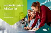 NextMedia.Lecture: Arbeiten 4.0 NewWork & Innovation