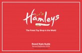 Hamleys Brand Style Guide Refresh - Sept 2016