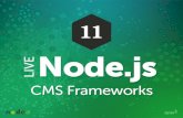 11 Live Node.js CMS Frameworks