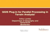 QGIS plugin for parallel processing in terrain analysis