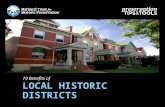 Ten Benefits of Local Historic Districts